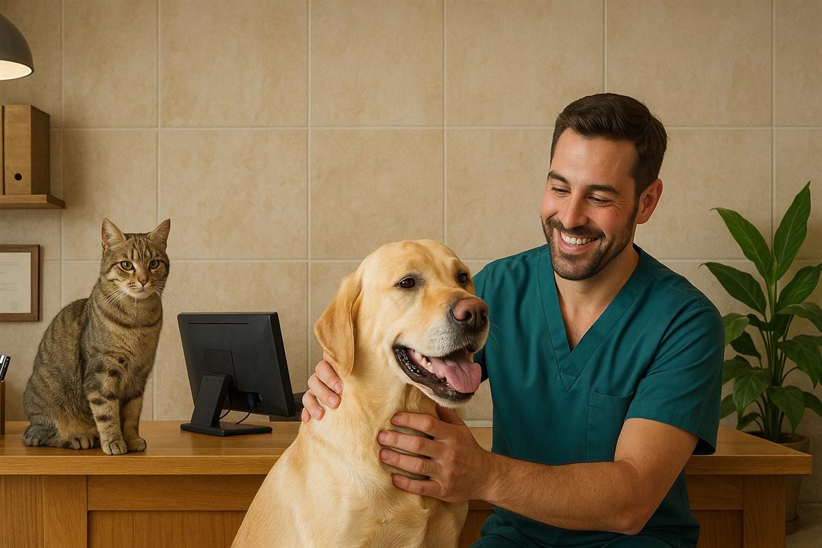 Fondo de Veterinaria Marmol